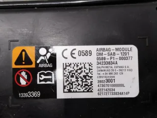 39023001 Подушка безопасности боковая (в сиденье) Opel Astra K Арт 66259_2000001304556, вид 4