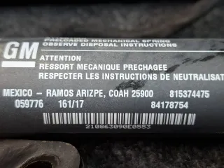 84178754 Амортизатор крышки багажника (3-5 двери) Chevrolet Equinox 3 Арт 319899, вид 5
