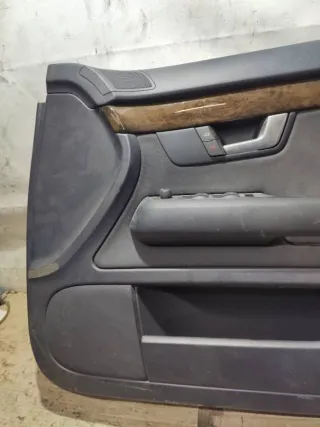  Обшивка двери передней правой (дверная карта) Audi A4 B7 Арт 94784409, вид 2