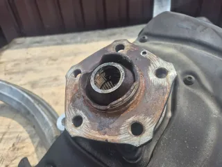4M0407560,4M0407156C,4M0407696C Кулак поворотный передний правый Volkswagen Touareg 3 Арт 034556, вид 4