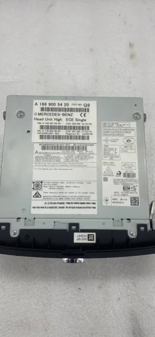 A1669005420,A1669010805,A1769020602 Магнитола Mercedes ML/GLE W166 Арт 3905-43159376, вид 2