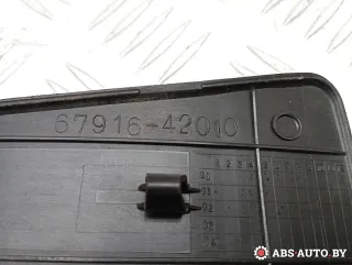 6791642010 Накладка на порог внутренняя задняя левая Toyota Rav 4 2 Арт A27993, вид 4