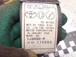 E40429128,G087901,G087917,7J3550P Ремень безопасности передний правый Toyota Rav 4 2 Арт A27925, вид 4