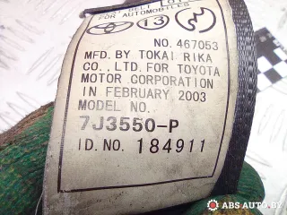E40429128,G087901,G087917,7J3550P Ремень безопасности передний правый Toyota Rav 4 2 Арт A27924, вид 4