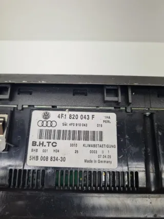 4F1820043F, 5HB00883430 Блок управления печки / климат-контроля Audi A6 C6 (S6,RS6) Арт 17145, вид 5