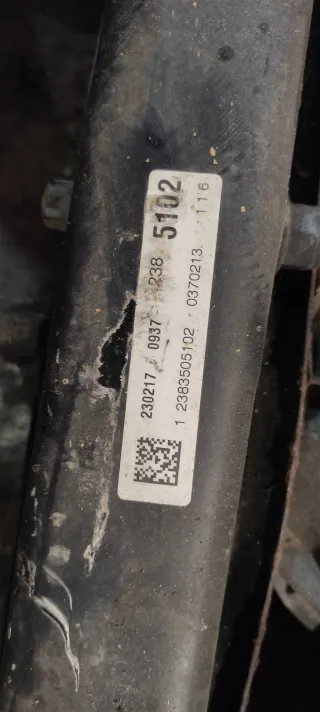 2383505102,0370213,230217, Балка подвески задняя Mercedes E W238 Арт 63826, вид 20