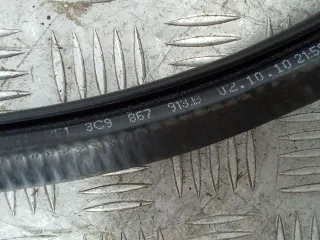 3C9867913B Уплотнитель двери задней правой Volkswagen Passat B6 Арт 94813314, вид 20