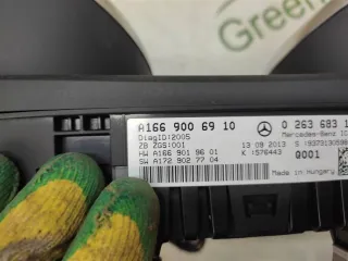 A1669006910 Щиток приборов (приборная панель) Mercedes GL X166 Арт 84808, вид 5