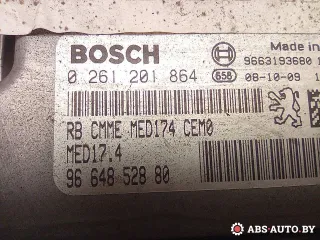 0261201864,9664852880,9663193680 Блок управления двигателем Peugeot 308 1 Арт A28337_1, вид 5