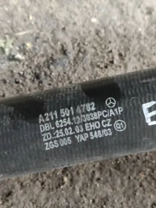 A2115014782 Патрубок радиатора Mercedes E W211 Арт 94828034, вид 4