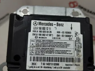 A1669001211, A1668200426, A1669024705, A1669001609 Блок AirBag Mercedes ML/GLE W166 Арт 7-311-66, вид 4