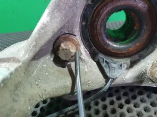  Ступица передняя правая Opel Vectra C  Арт 94837399, вид 2