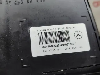 A1668600402 Подушка безопасности боковая (в сиденье) Mercedes GL X166 Арт 7-349-66, вид 3