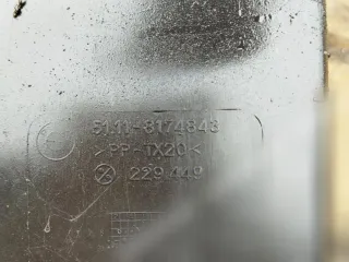 8174843, 51118174843 Воздуховод тормозной левый BMW 5 E39 Арт 85345550, вид 2