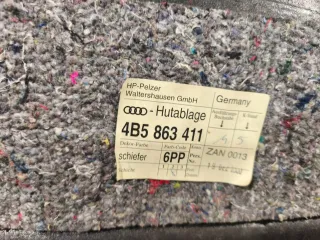 4B5863411 Полка багажника Audi A6 C5 (S6,RS6) Арт 94858161, вид 9