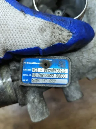 9812386080 Турбина Peugeot Boxer 3 2.0л Арт 96453, вид 4