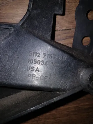 51127157990 Кронштейн крепления крыла переднего правого BMW X5 E70 Арт 494863186, вид 5