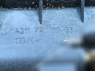 A2117400093 Ручка крышки багажника Mercedes E W211 Арт 143602654, вид 7