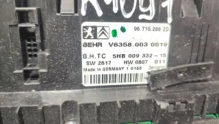96715288ZD Блок управления печки / климат-контроля Peugeot 308 2 Арт K4091, вид 4