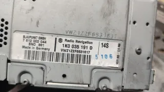 1K0035191D Магнитола (аудио система) Volkswagen Passat B6 Арт Q6019, вид 4