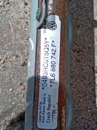 7L6880742F Подушка безопасности боковая (шторка) правая Volkswagen Touareg 1 Арт 94920303, вид 13