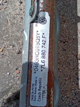 7L6880742F Подушка безопасности боковая (шторка) правая Volkswagen Touareg 1 Арт 94920303, вид 12