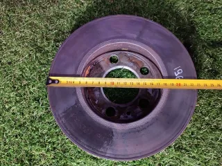  Диск тормозной задний Skoda Fabia 2 Арт 94937630, вид 4