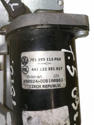  Механизм стеклоочистителя (трапеция дворников) Volkswagen Transporter T5 Арт 105664376, вид 3