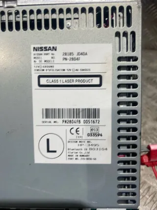 28185JD40A Магнитола Nissan Qashqai 1  Арт 81958, вид 3