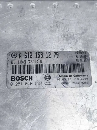 A6121531279,0281010537 Блок управления двигателем Mercedes E W210 Арт 28784, вид 3