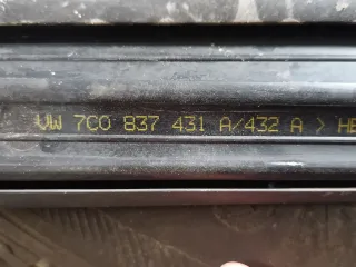 7C0837431A Направляющая стекла Volkswagen Crafter 2 Арт 94952131, вид 2