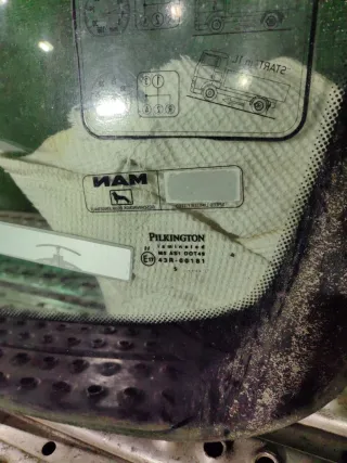 81624500071 Стекло лобовое MAN TGA Арт 100643, вид 5