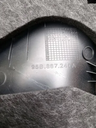 95B867240A Обшивка стойки центральной правой Porsche Macan restailing Арт P10-1086-2_2, вид 5