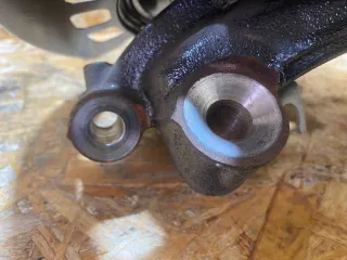 7L8505436A ступица задняя правая Audi Q7 4L Арт 39369469, вид 9