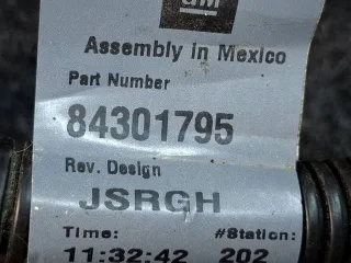84301795 минусовой провод аккумулятора Chevrolet Equinox 3 Арт 320213, вид 4