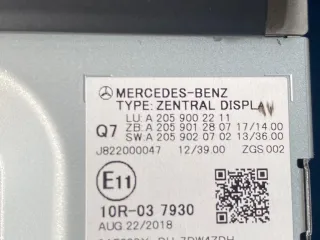 A2059002211 Дисплей Mercedes GLC X253 Арт 94972344, вид 5