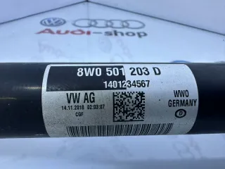 8W0501203D Полуось задняя (приводной вал, ШРУС) Audi A4 B9 Арт 94980225, вид 6