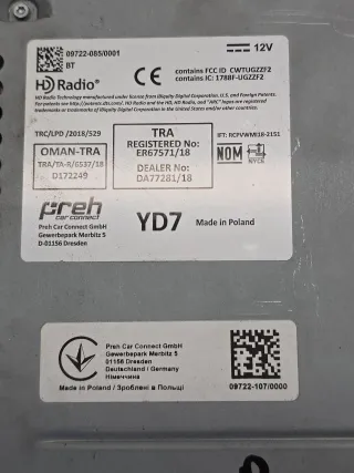 5C0035200F Магнитола (аудио система) Volkswagen Passat USA Арт 11027, вид 3