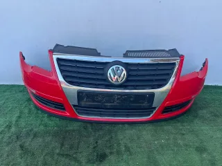 3C0805903 Бампер передний красный  Volkswagen Passat B6 Арт 169763, вид 1