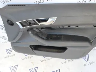  Обшивка двери передней правой (дверная карта) Audi A6 C6 (S6,RS6) Арт 7008, вид 4