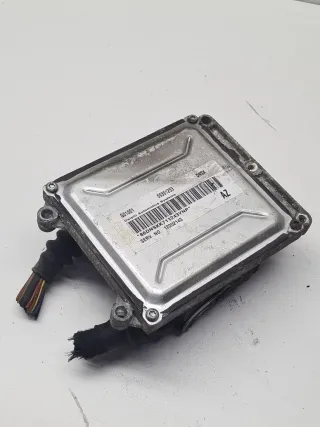 G01001, 09391253,12202143 Блок управления двигателем Opel Zafira A 2.2л Арт 17444, вид 2