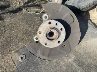  Кулак поворотный передний левый Volkswagen Caravelle T5 restailing Арт 95725088, вид 1