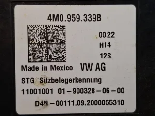 4M0959339B Кнопка регулировки сидения Volkswagen Jetta 7 Арт 320294, вид 4