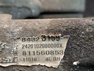 84323159 Суппорт задний правый Chevrolet Equinox 3 Арт 320291, вид 7