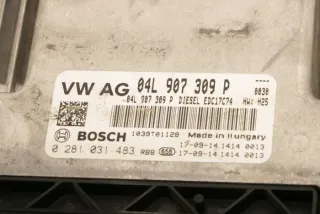 0281031483,04L907309P Блок управления двигателем Volkswagen Tiguan 2 Арт 3901-02489765, вид 1