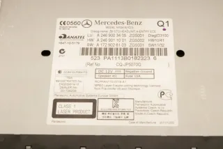 a2469011001,a2469003405 Магнитола Mercedes B W246 Арт 3901-71572498, вид 1