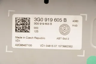 3g0919605b,a2c93427100 Магнитола Volkswagen Golf 7 Арт 3901-79056875, вид 3