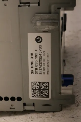 3t0035192f,skrns315 Магнитола Skoda Yeti Арт 3901-25478162, вид 2