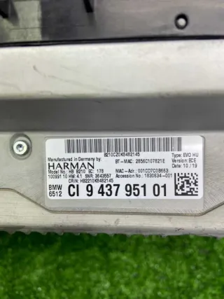9437951, 65 82 9 459 631 , 65829459631 , 9459631 , 65 82 9 490 075 , 65829490075 , 9490075 , 65 82 6 844 224 , 65826844224 , 6844224 , 65 82 6 829 079 , 65826829079 , 6829079 , 65 50 8 715 335 , 65508715335 , 8715335 , 65 12 9 437 95 , 65129437951 , 9437951 Магнитола BMW X3 G01 Арт 3904-47901926, вид 7