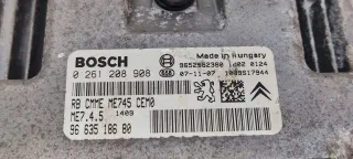 0261208908,9663518680,ME745 Блок управления двигателем Citroen Xsara Picasso Арт 17619, вид 2